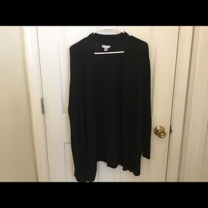 Black Long Sleeve Cardigan